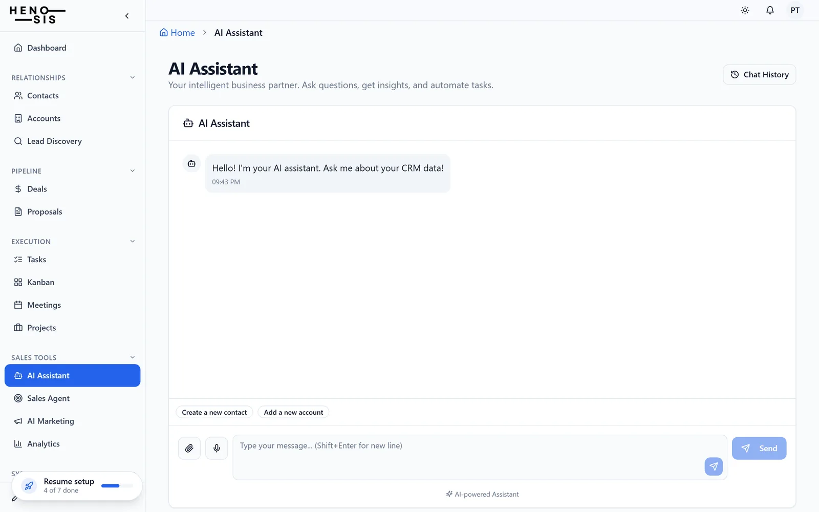 Ask your CRM, in plain English